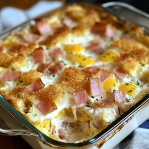 brunch idea Joanna Gaines Eggs Benedict Casserole