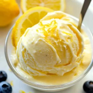 Lemon Frozen Yogurt