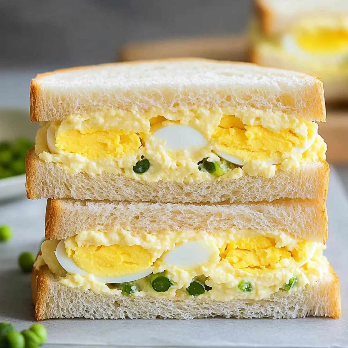 Japanese Egg Salad Sandwiches