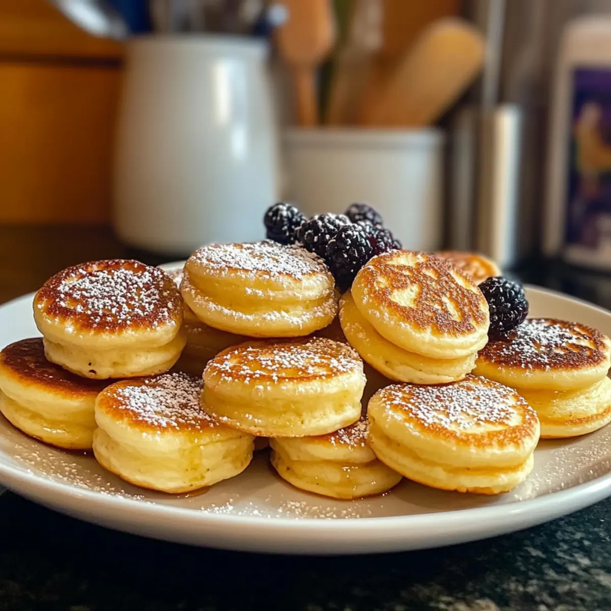 brunch idea Mini German Pancakes