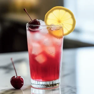 Cherry Collins Mocktail