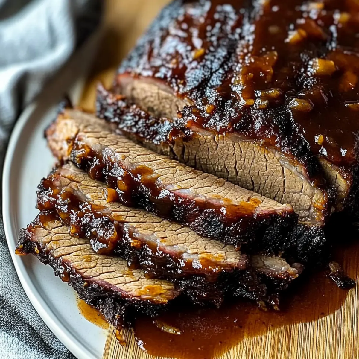 Oven-Baked BBQ Beef Brisket