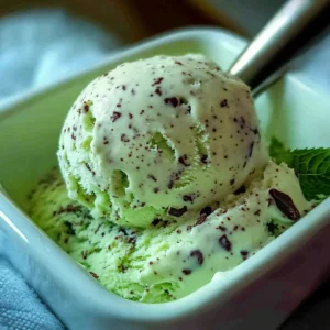 Mint Chocolate Chip Ice Cream