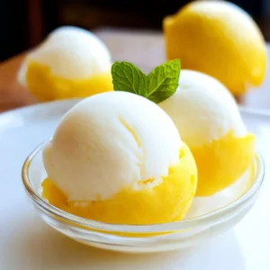 Lemon Sorbet