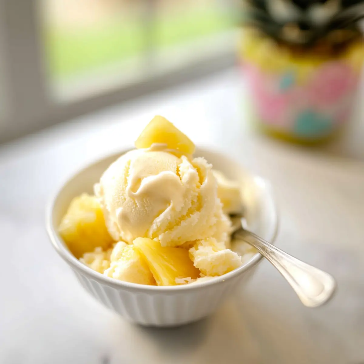 Pineapple Ice Cream
