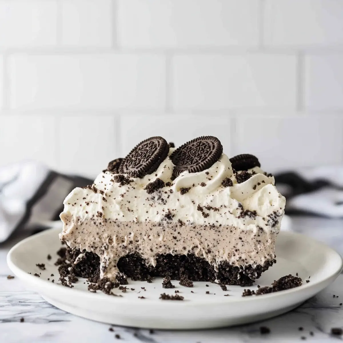 Oreo Pudding Pie