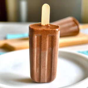 Healthy Chocolate Fudgsicles