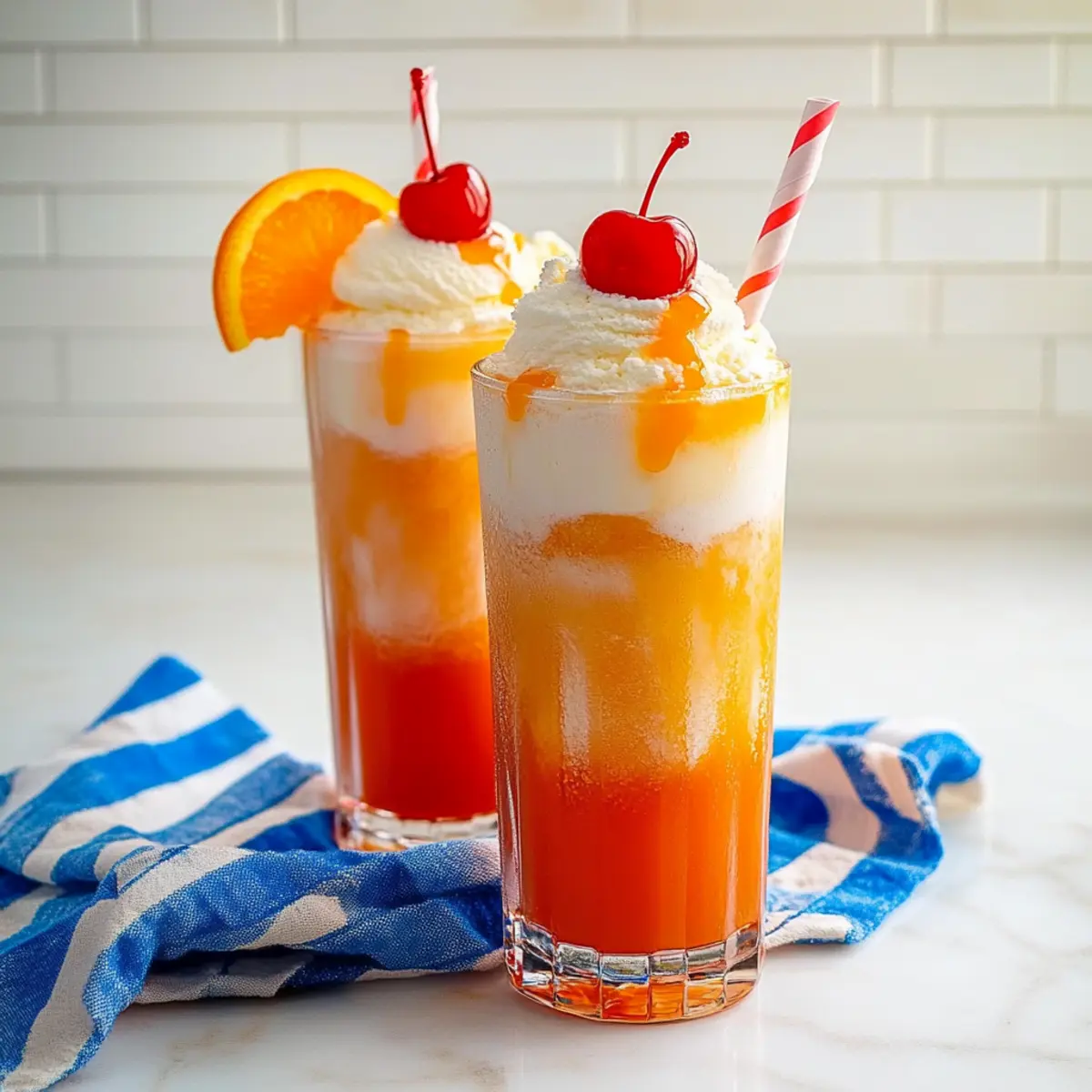 Orange Floats