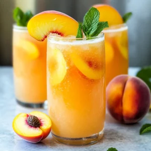 Peach Lemonade