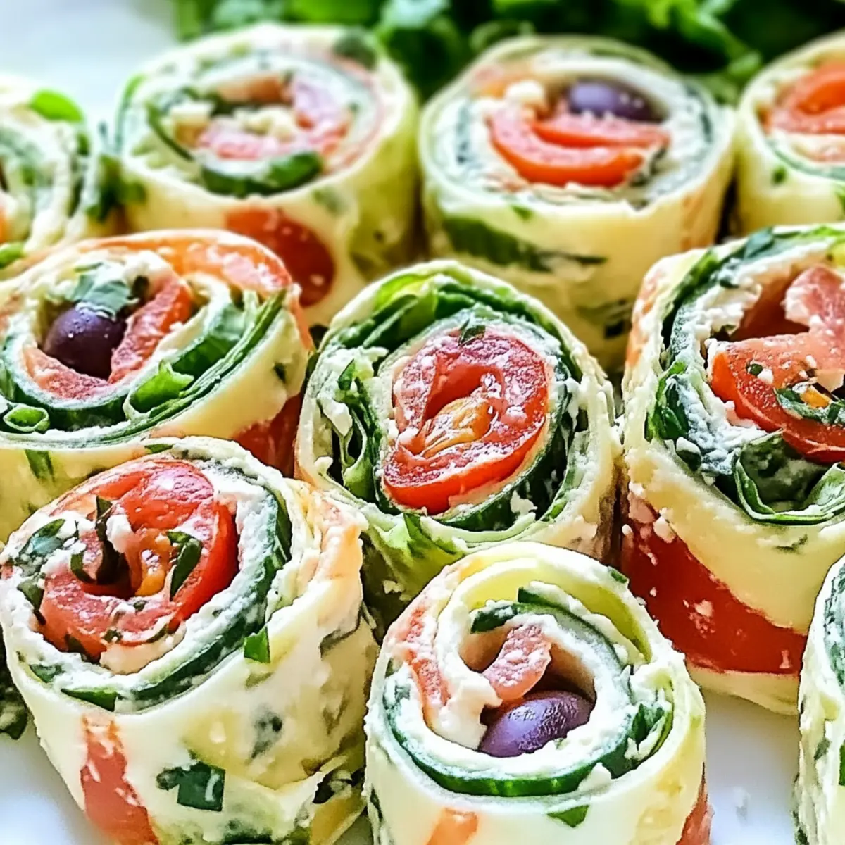 Easy Greek Salad Pinwheels: A Delicious Mediterranean Appetizer