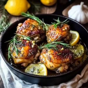 Rosemary Chicken Thighs