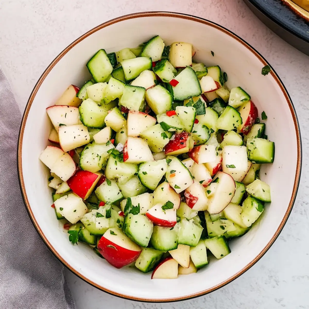 Cucumber Apple Salad