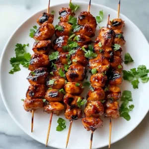 Sweet Chili Chicken Skewers