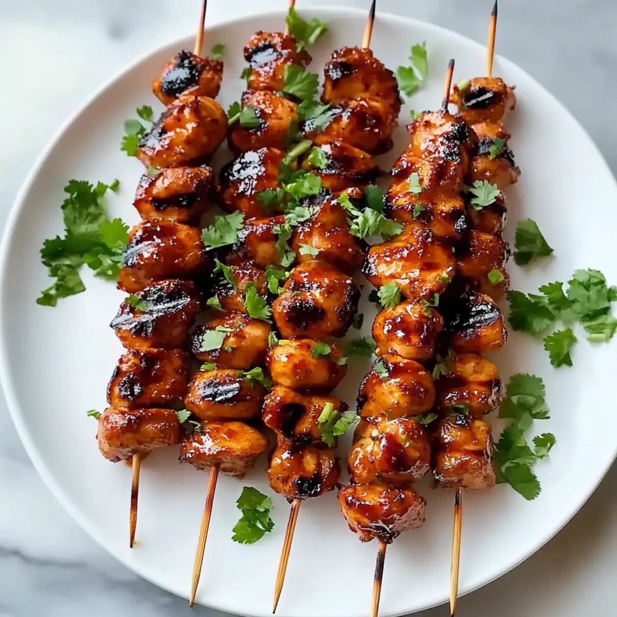 Sweet Chili Chicken Skewers