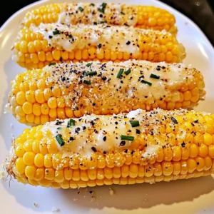Parmesan Chive Corn on the Cob