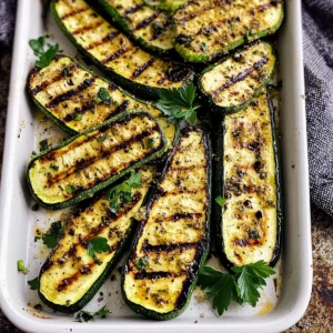 Grilled Zucchini
