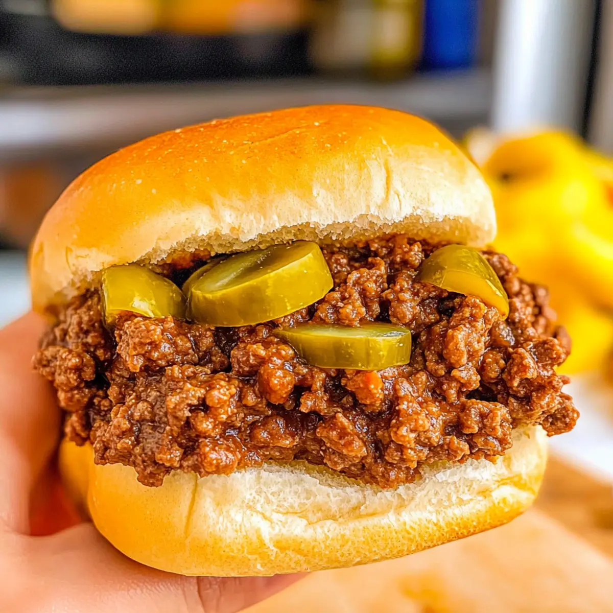 Slow Cooker Mississippi Sloppy Joes
