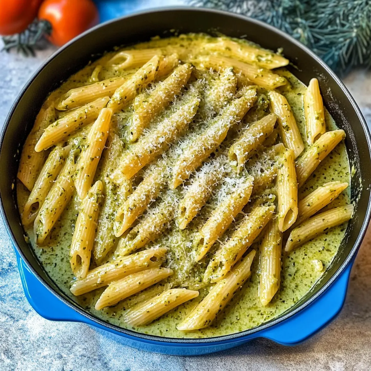 Creamy Pesto Sauce Pasta