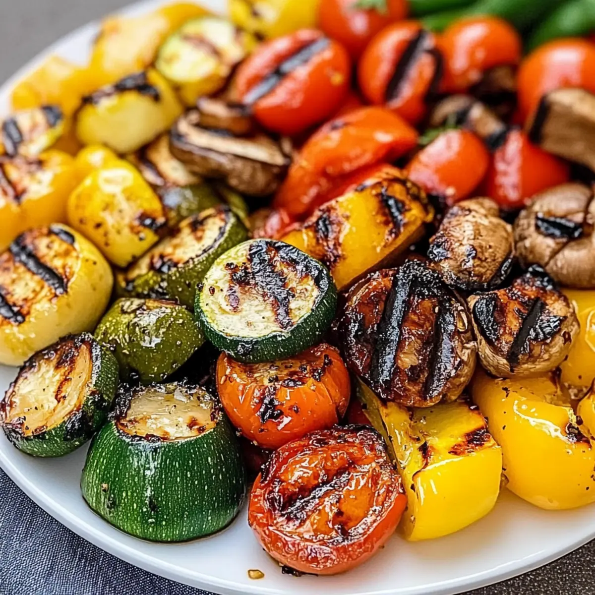 Marinated Grilled Vegetables