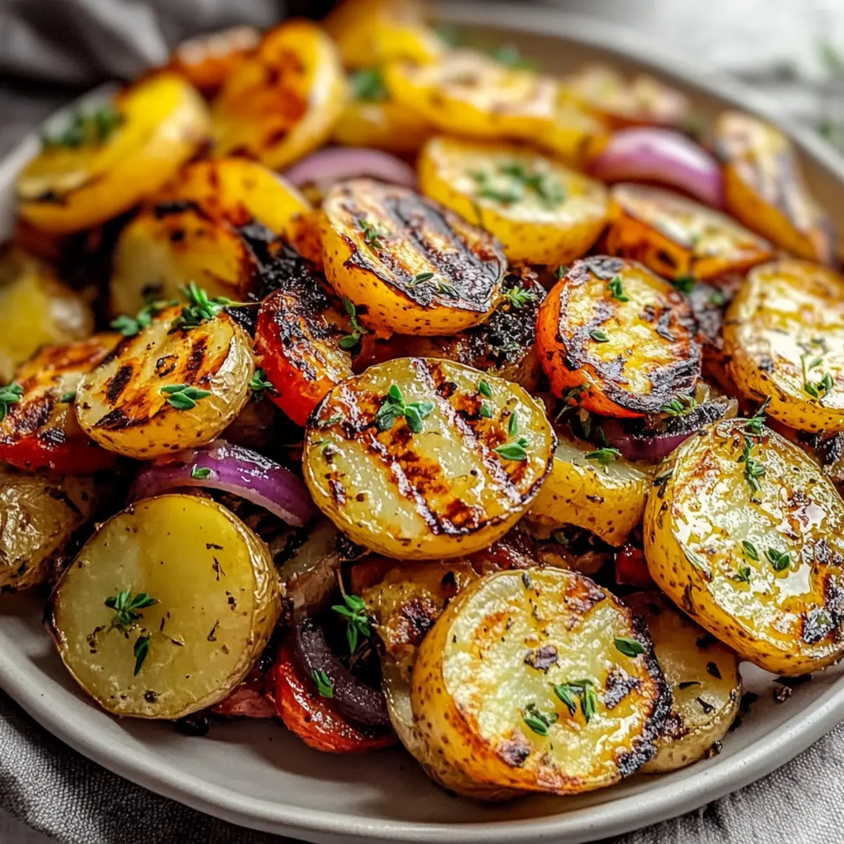 Grilled Hobo Potatoes