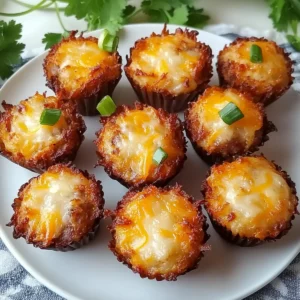 Crispy Hash Brown Sausage Bites