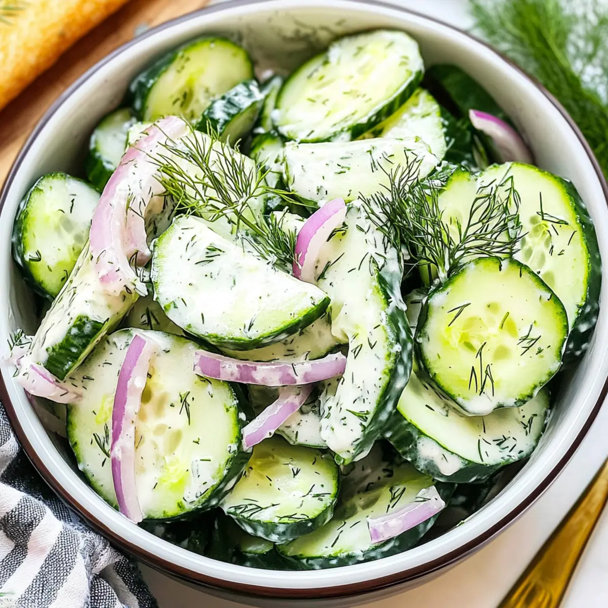 Cucumber Dill Salad