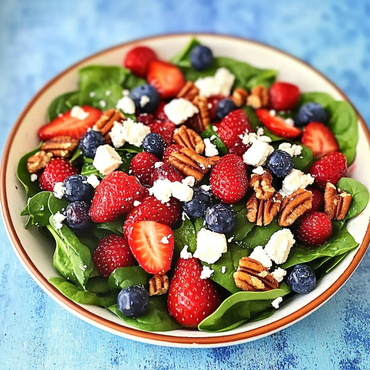 Strawberry Spinach Salad