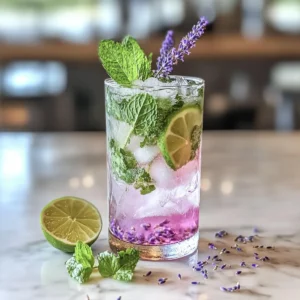Lavender Mojito Mocktail