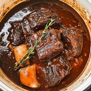 Braised Beef in Red Wine Sauce