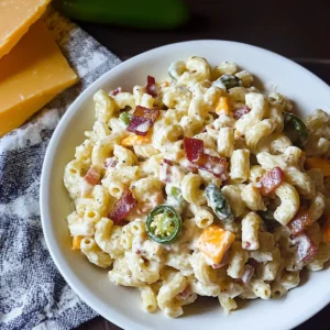 Jalapeño Popper Macaroni Salad