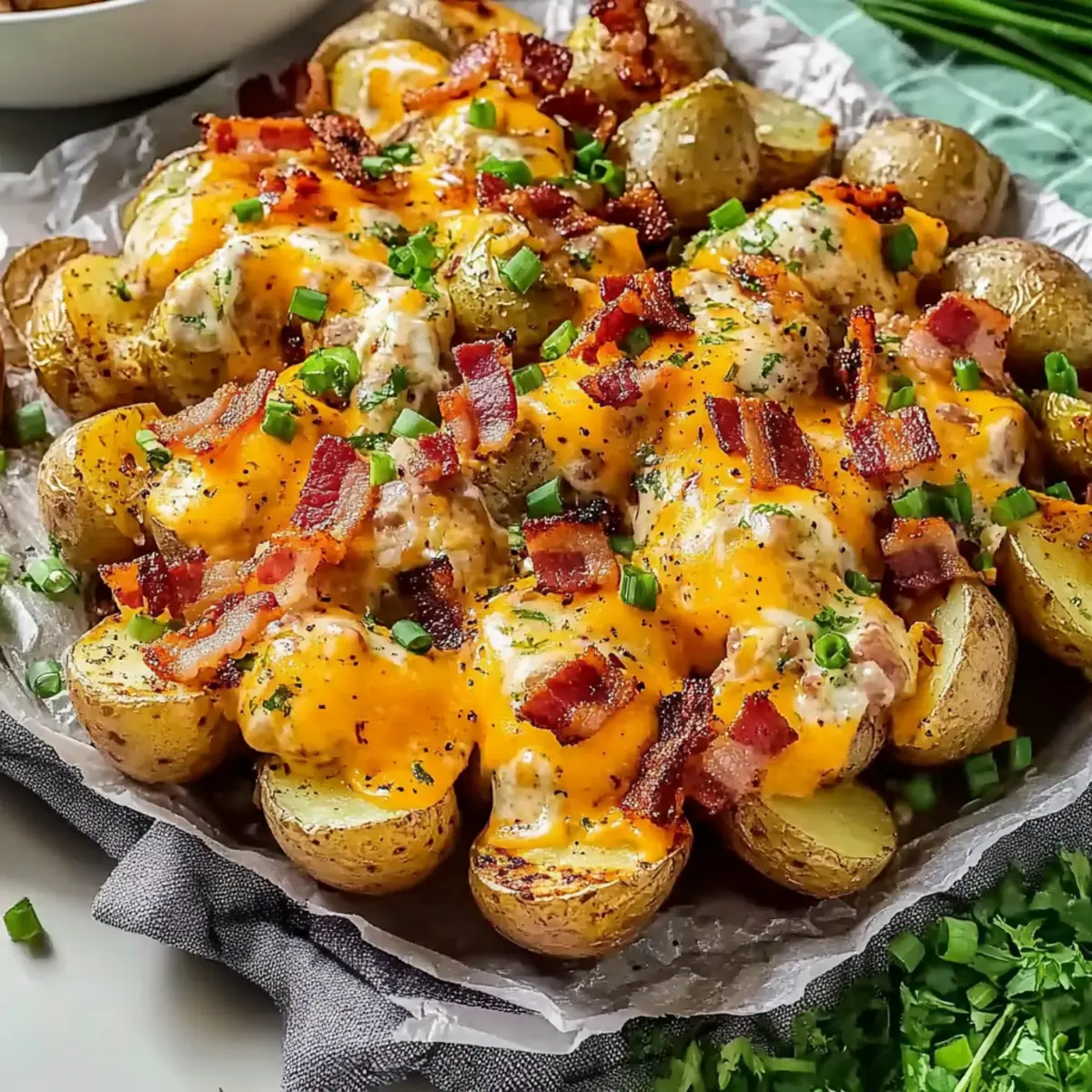 Grilled Ranch Potatoes