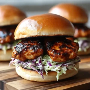 Honey Chipotle Chicken Sliders
