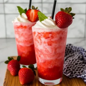 Dirty Strawberry Soda