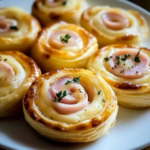 Ham and Cheese Pinwheels