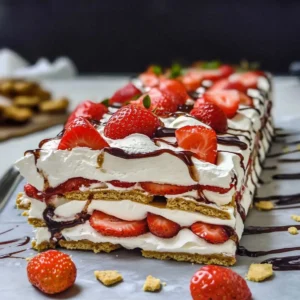 Strawberry Icebox Cake