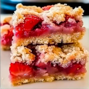 Strawberry Butter Bars
