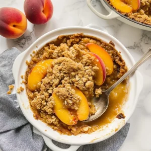 Classic Peach Crisp