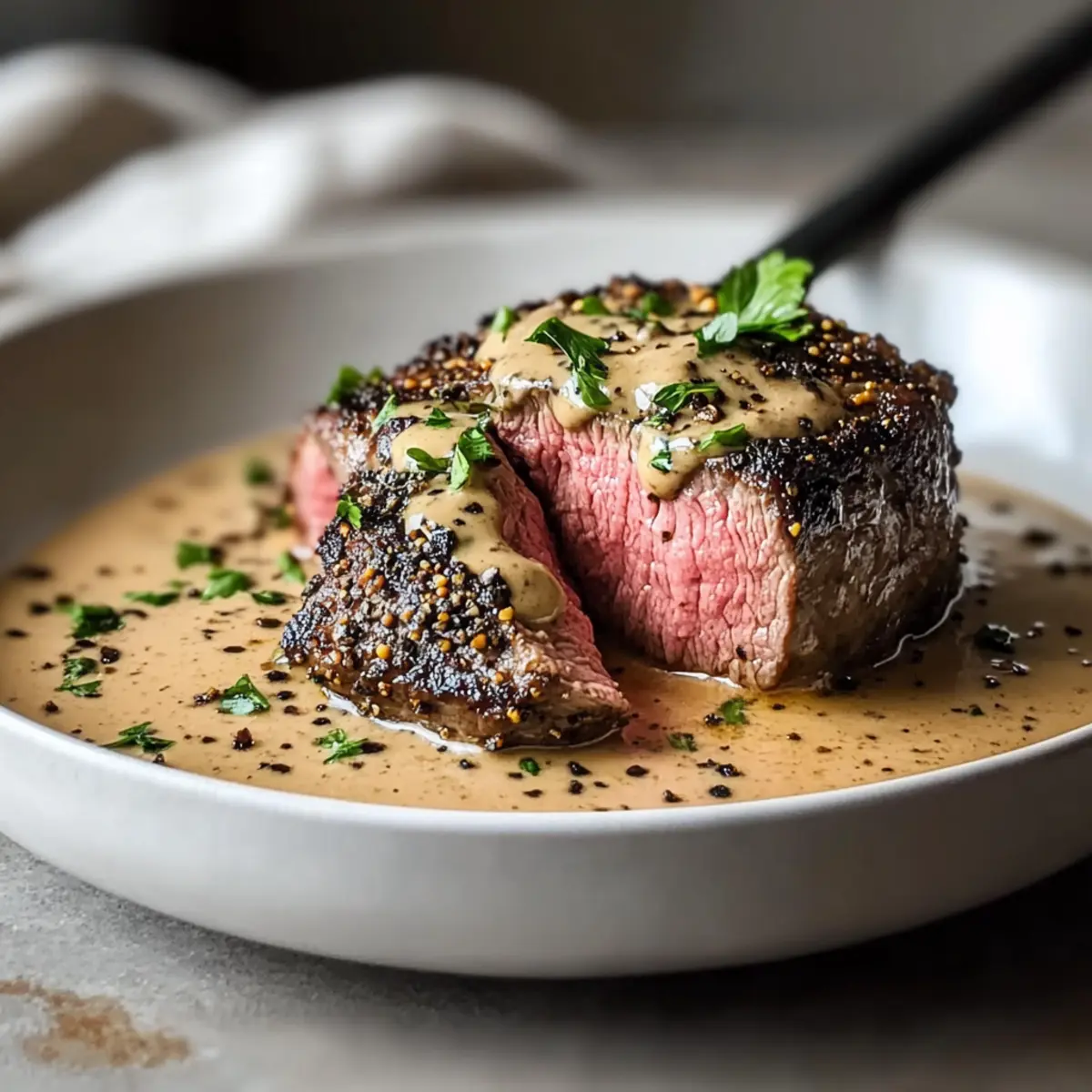 Steak Au Poivre