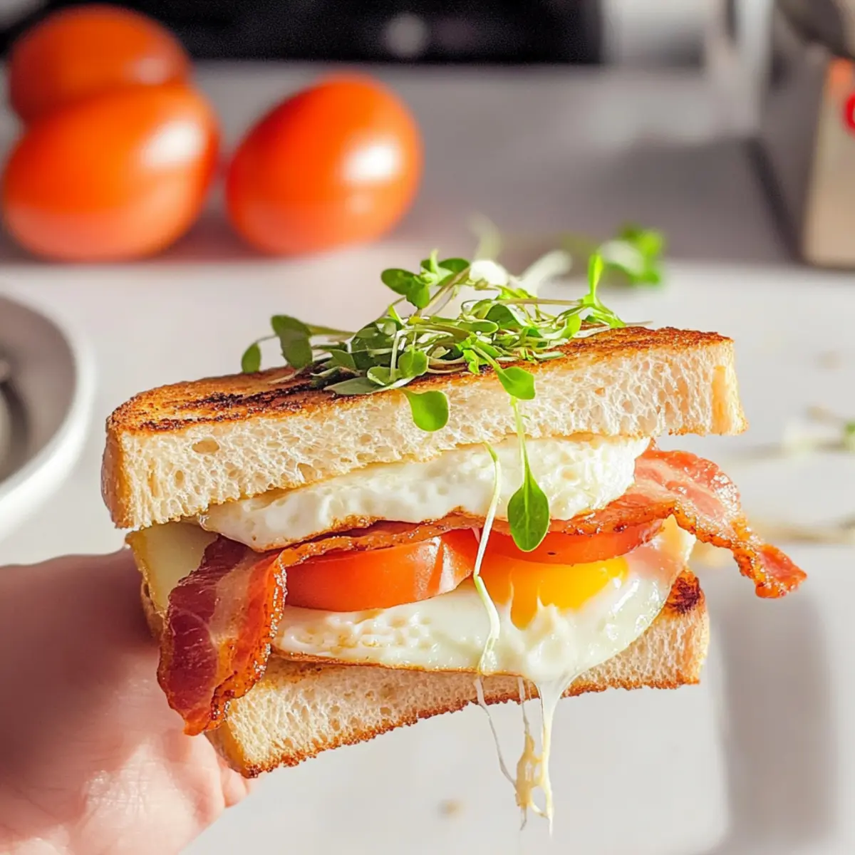 Sourdough Breakfast Sandwich