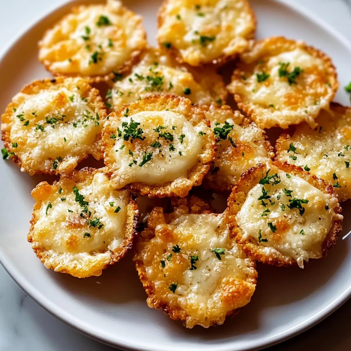 Ritz Garlic Parmesan Party Bites