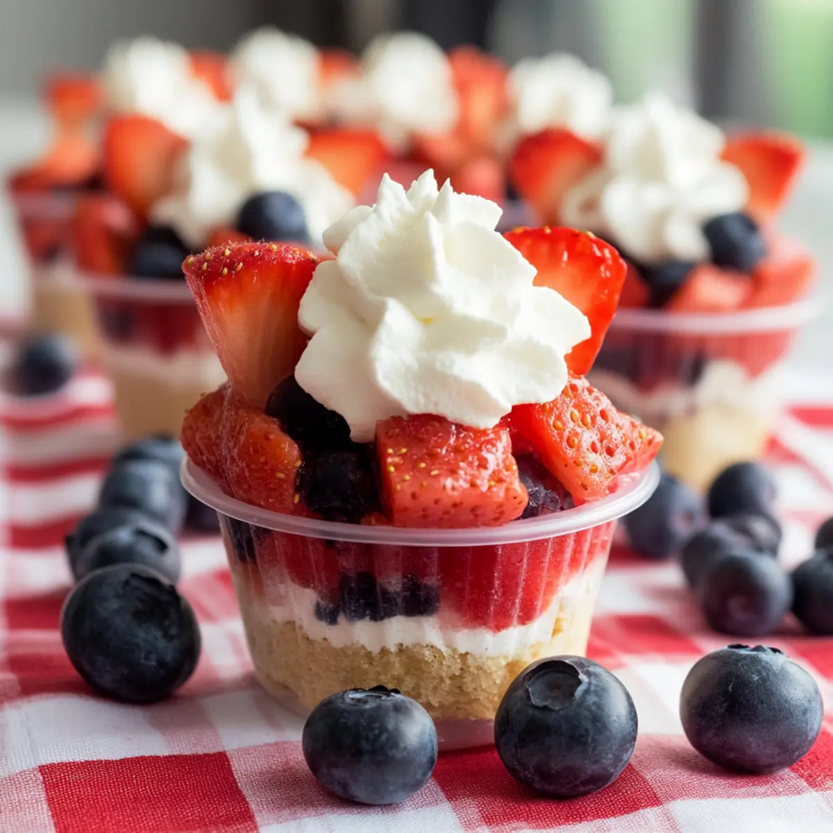 Mini Shortcake Cups